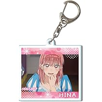 Amazon.co.jp: アオのハコ アクリルキーホルダー 蝶野雛 D KHAN-A003